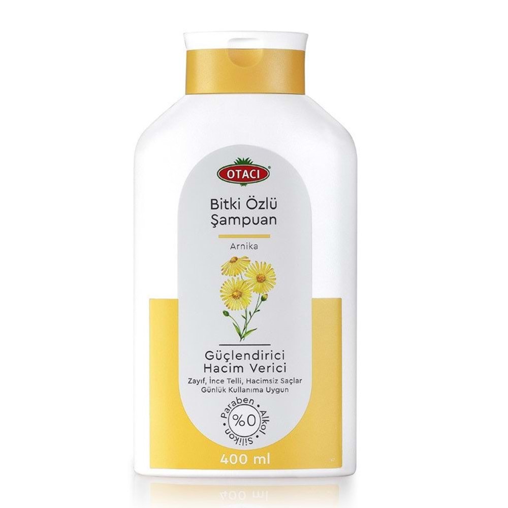 Otacı Arnica Güçlendirici Hacim Verici Şampuan 400 ml