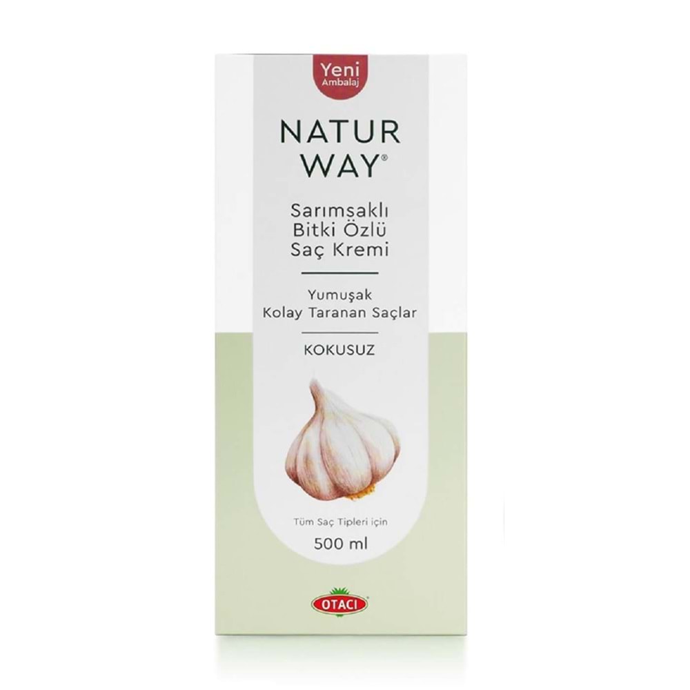 Otacı Naturway Sarımsaklı Bitki Özlü Saç Kremi 300 ml