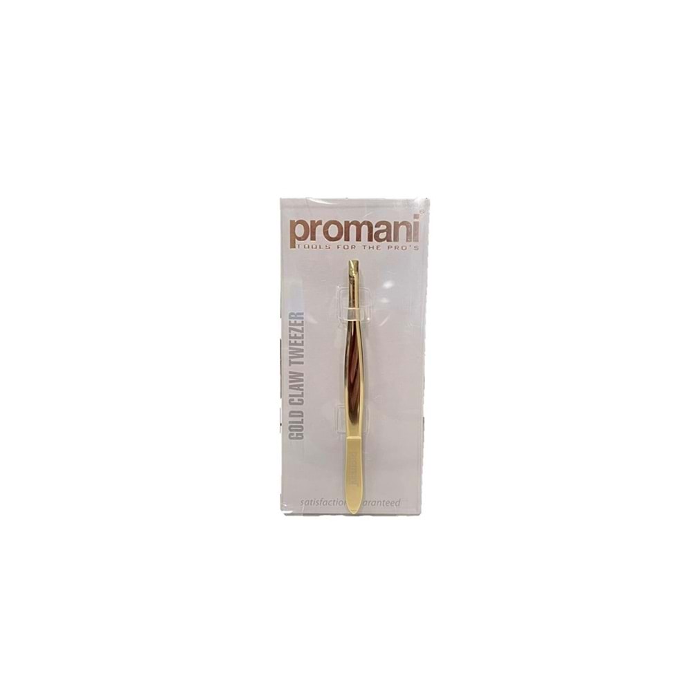 Promani Pr-917 Altın Düz Uçlu Cımbız PR-917