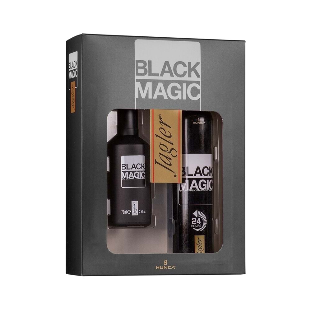 Jagler Black Magıc 75ml Edt + 125ml Deodorant Erkek Parfüm Set