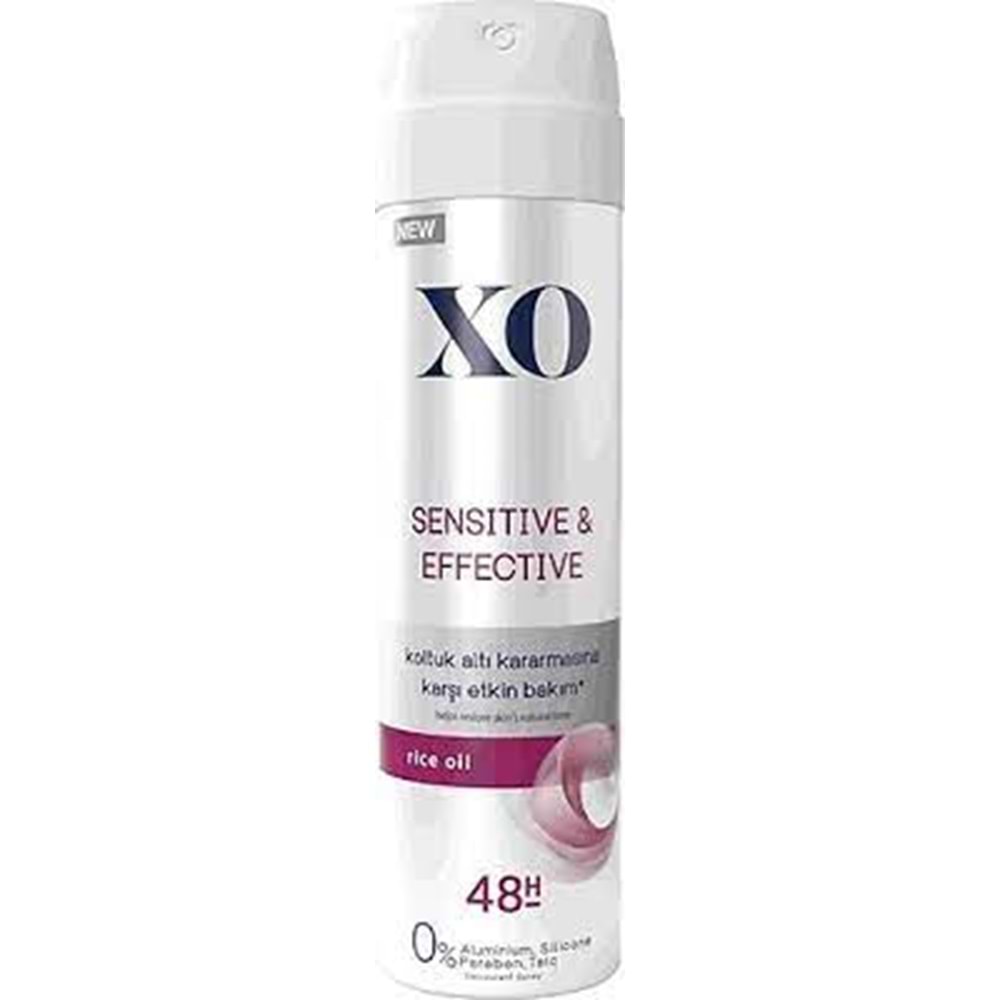 Xo Sensitive & Effective Women Deodorant 150 Ml