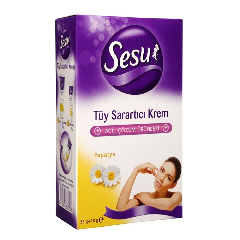 Sesu Tüy Sarartıcı Krem 35 18 gr 13325