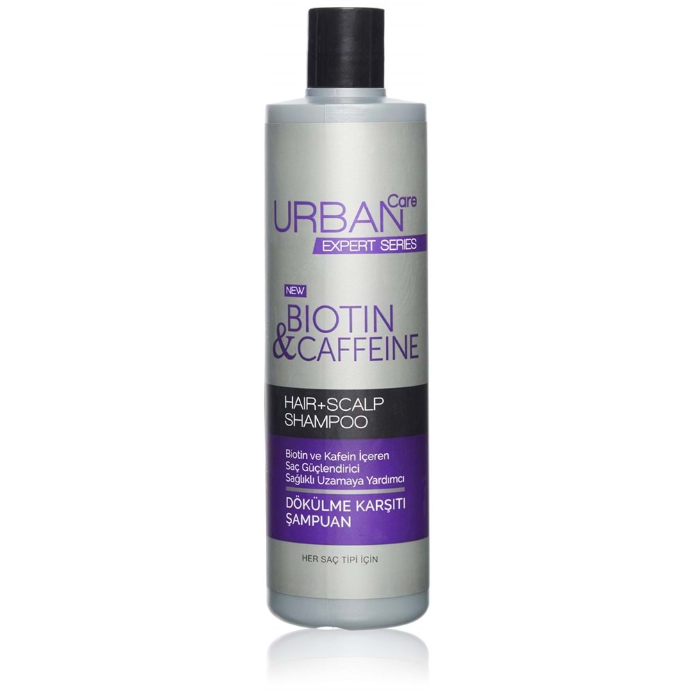 Urban Care Expert Biotin Ve Kafein Dökülme Karşıtı Saç Bakım Şampuanı-hızlı Uzamaya Yardımcı-350 Ml