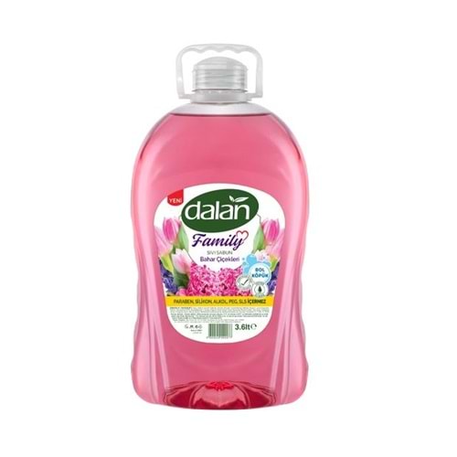Dalan Sıvı Sabun Family 3 Litre Bahar Çiçekleri