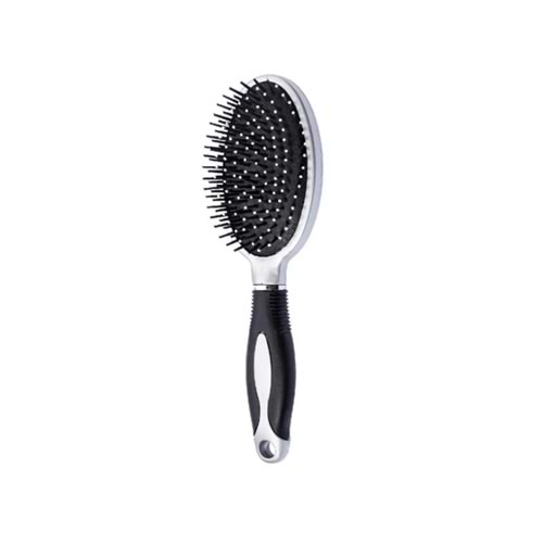 Lionesse Siyah Profesyonel Oval Saç Fırçası 8802