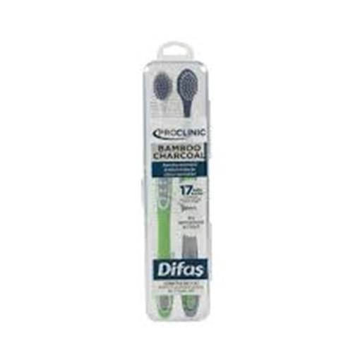 Diş Fırçası Proclinic Bamboo Chorcoal 1+1