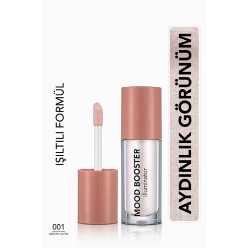 Flormar Likit Aydınlatıcı - Mood Booster Liquid Illuminator - 001 Moon Glow