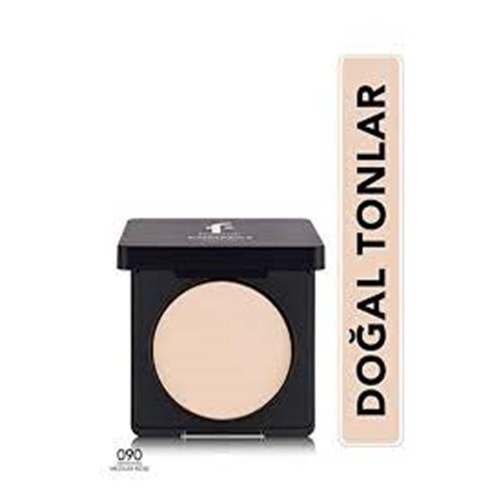 Flormar Kompakt Pudra - Compact Powder - 090 Medium Rose