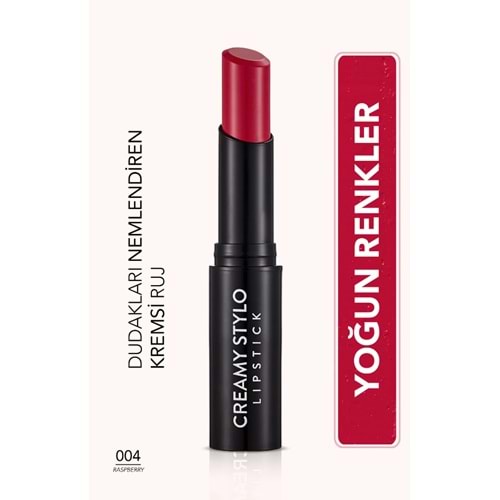 Flormar Yarı Parlak Stick Ruj Creamy Stylo Lipstick 004