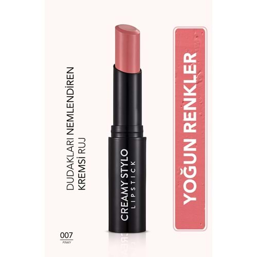 Flormar Yarı Parlak Stick Ruj Pinky 007