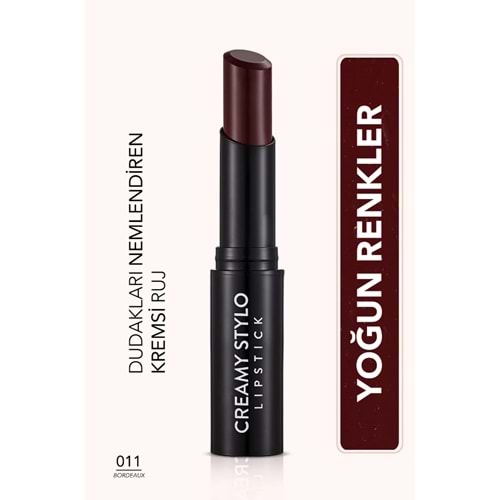 Flormar Yarı Parlak Stick Ruj Creamy Stylo Lipstick 011