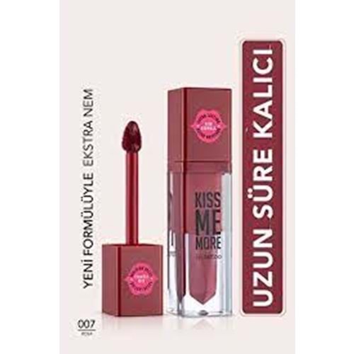 Flormar Mat Ruj - Kiss Me More-007 Rosa