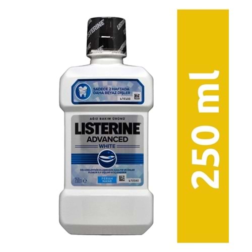 Listerine Advance White Nane Aromalı Ağız Çalkalama Suyu 250 ml
