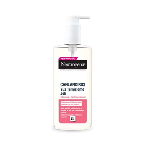 Neutrogena Canlandırıcı Yüz Temizleme Jeli 200 ml