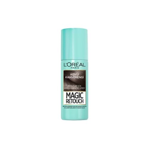 Loreal Paris Beyaz Saçlar için Kapatıcı Koyu Kahverengi Saç Spreyi 75 ml