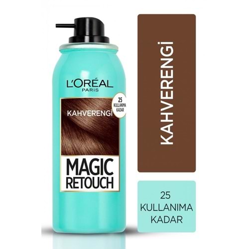 Loreal Paris Beyaz Saçlar için Kapatıcı Kahverengi Saç Spreyi 75 ml