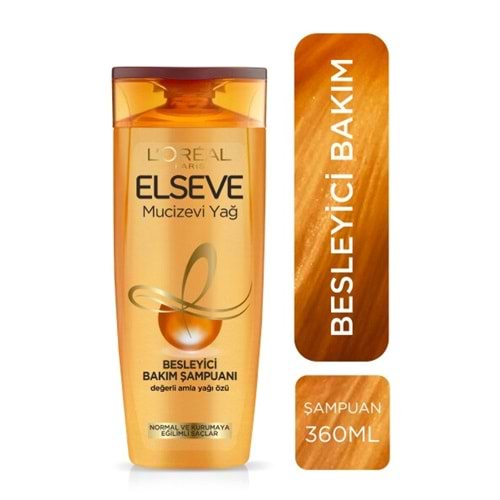 Elseve Mucizevi Yağ Besleyici Bakım Şampuanı 360 Ml