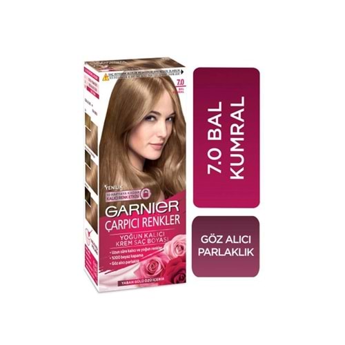 Garnier Çarpıcı Renkler 7 Yoğun Kumral Saç Boyası