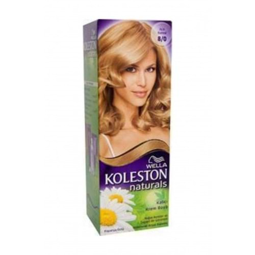 Koleston Naturals Saç Boyası 8/0 Açık Kumral