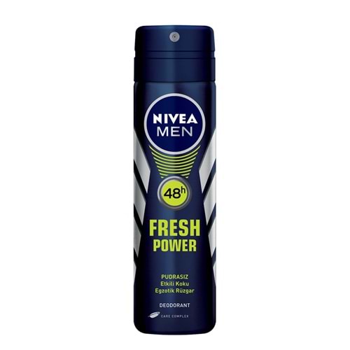 Nivea Sprey Fresh Power Deodorant Erkek 150ml