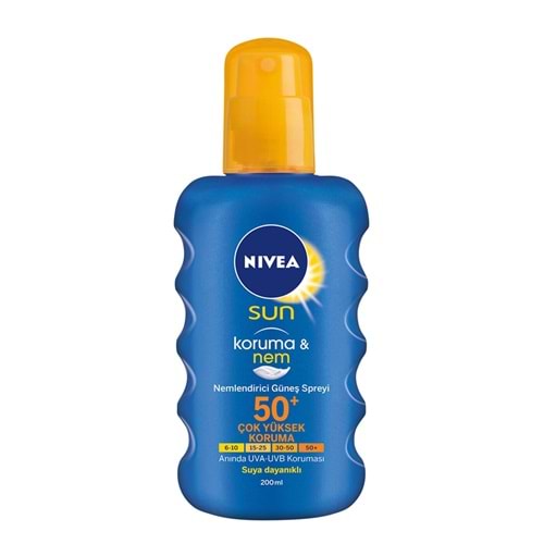 Nivea Güneş Koruyucu & Nemlendirici Spray Spf 50 200 ml