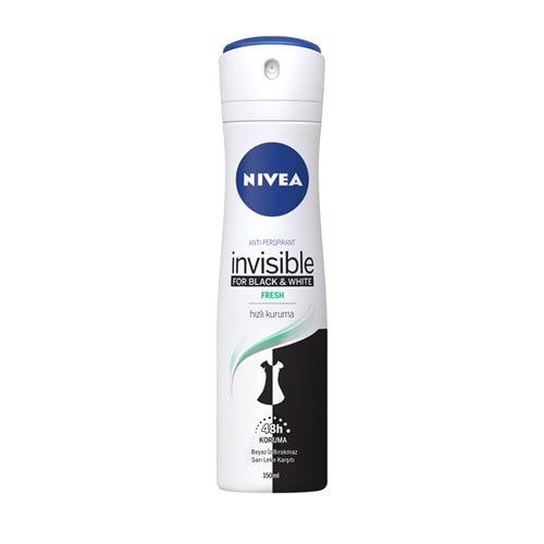 Nivea Nıvea Deo Sprey 150 ml Invisible Fresh Kadın