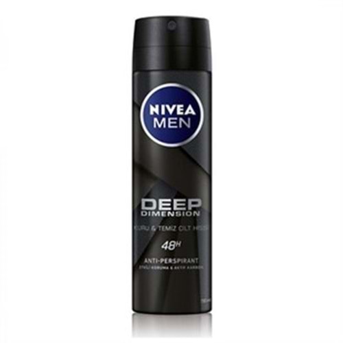 Nivea Nıvea Deep Dimension Deodorant Erkek 150 ml