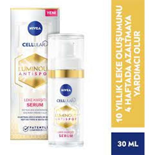 Nivea Luminous630 Leke Karşıtı Aydınlatıcı Cilt Bakım Serumu 30 ml