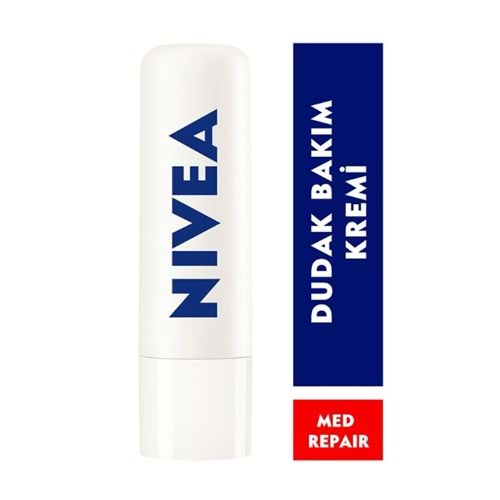 Nivea Güneş Koruyucu Dudak Bakım Kremi Med Repair 4,8 gr