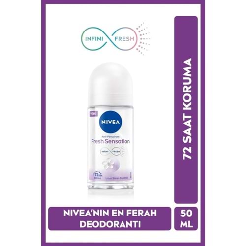 Nivea Fresh Sensation Kadın Roll On Deodorant 50 Ml