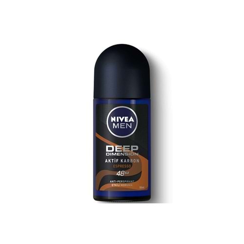 Nivea Men Deep Dimension Espresso Deodorant Roll-on 50 ml 39445
