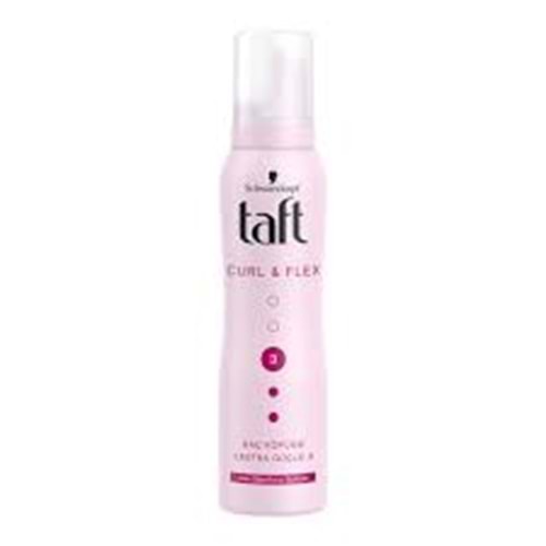 Taft Saç Köpüğü Curl & Flex 150 Ml