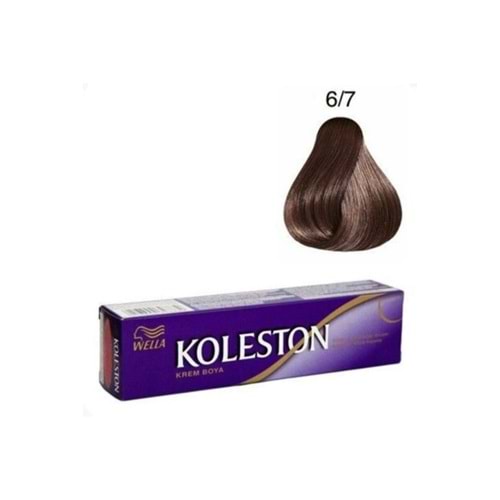 Koleston Krem Tüp Saç Boyası - 6.7 Çikolata Kahve