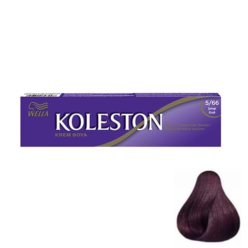 Koleston Single Tüp Boya 5/66 Şarap Kızılı