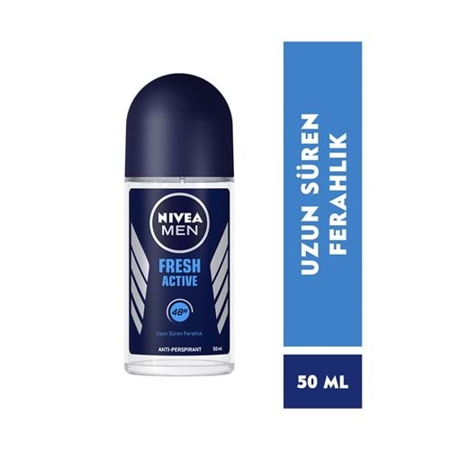 Nivea Men Roll On Fresh Active 48 Saat Anti-perspirant Koruma50ml