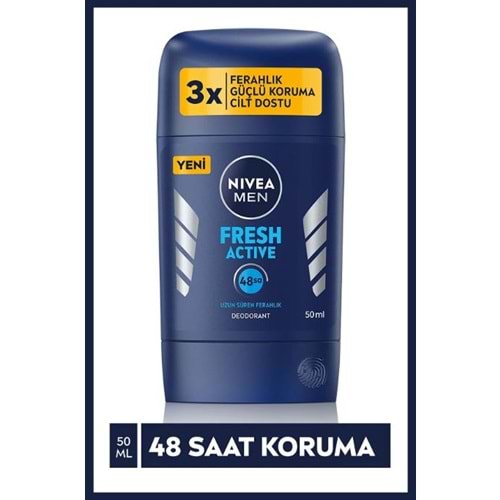Nivea Men Erkek Stick Deodorant Fresh Active 50ml
