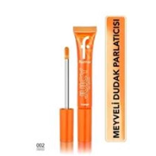 Flormar Juicy Lip Gloss - 002 Orange
