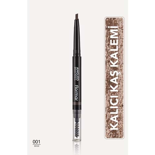 Flormar Açılı Kaş Kalemi Ve Kaş Fırçası Angled Brow 01