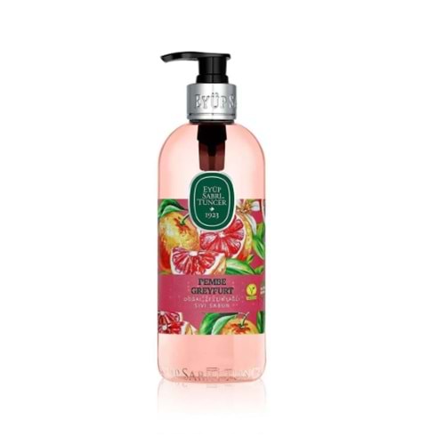 Eyüp Sabri Tuncer Pembe Greyfurt Doğal Zeytinyağlı Sıvı Sabun 500 Ml