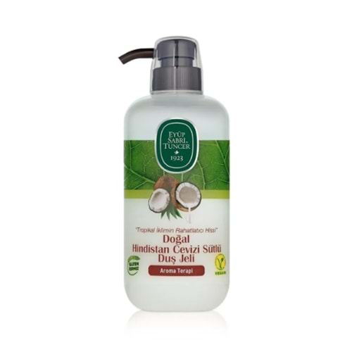 Eyüp Sabri Tuncer Doğal Hindistan Cevizi Sütlü Duş Jeli 600 ml