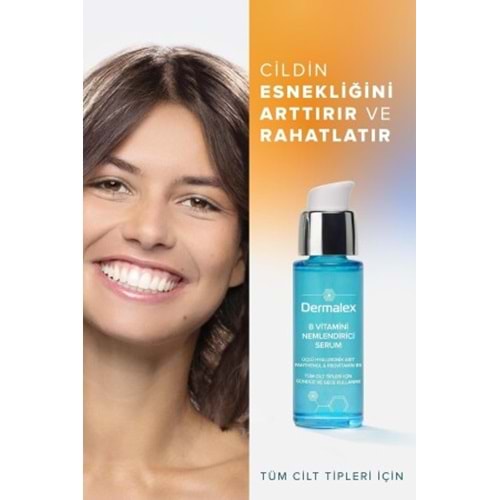 Dermalex B Vitamini Yoğun ve Uzun Süreli Nemlendirici Serum 30 ml