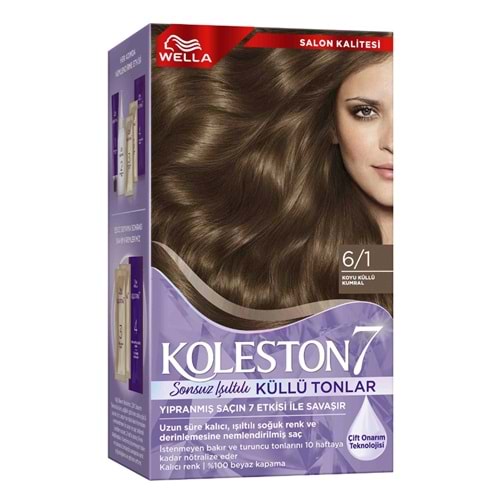 Koleston Supreme Kit 6/1 Koyu Küllü Kumral