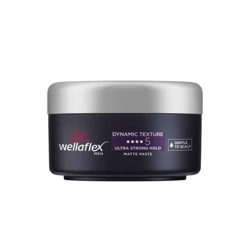 Wella Wellaflex Men Dynamic Texture Mat Paste Wax Ultra Strong Hold 75 ml