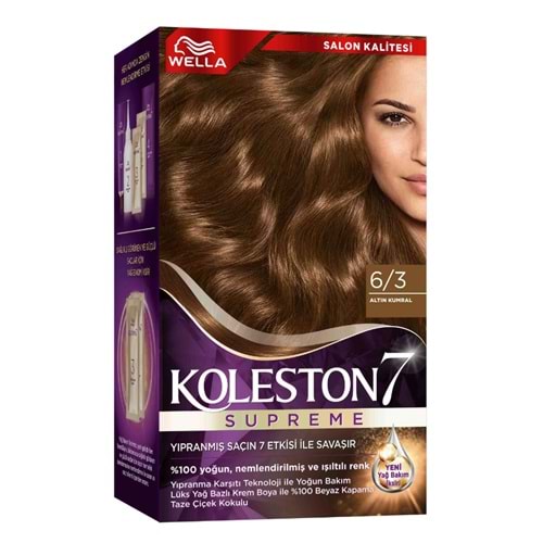 Koleston Supreme Kit 6/3 Altın Kumral