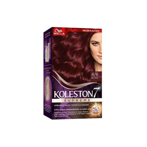 Koleston Supreme Kit 4/6 Kızıl Viyole