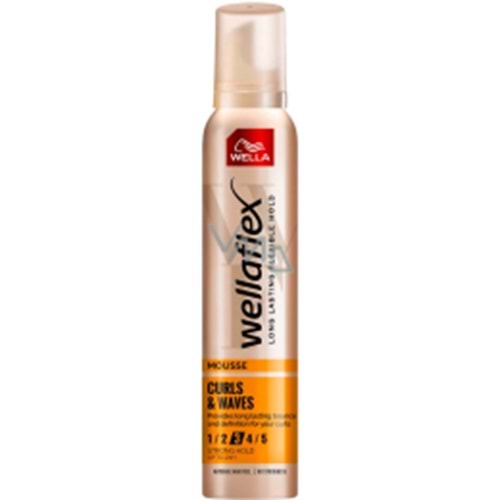 Wella Wellaflex Curls Definition Saç Köpüğü 200ml