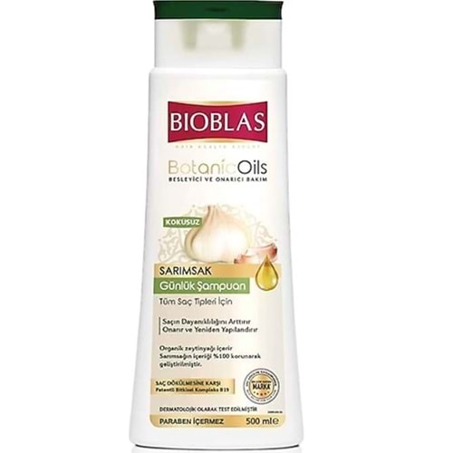 Bioblas Botanic Oils Sarımsaklı Şampuan 500 ml