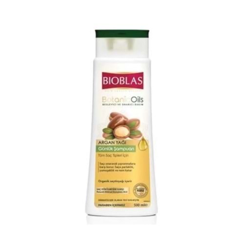 Bioblas Botanic Oils Argan Yağı Şampuan 500 ml