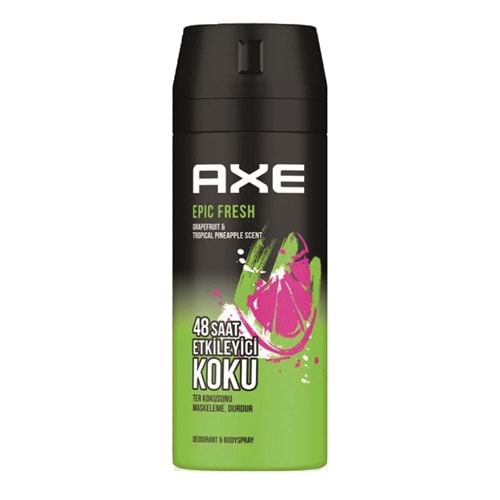Axe Epıc Fresh Deodorant Body Spray 150 Ml.