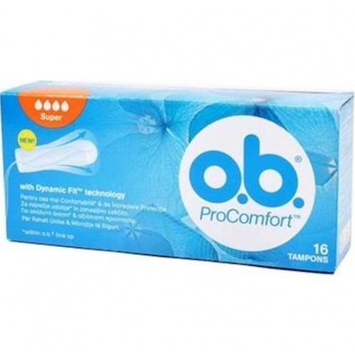 O.b Pro Comfort Super 16 Tampon